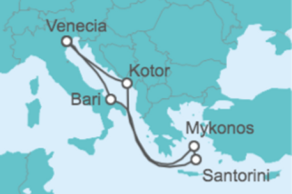 7 Night Eastern Mediterranean Cruise On MSC Sinfonia Departing From Venice