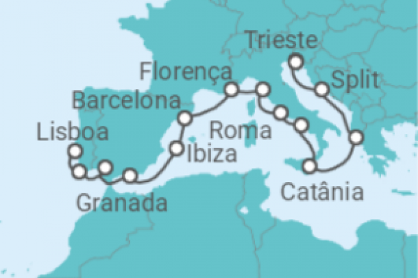 15 Night Mediterranean Cruise On Norwegian Star Departing From Trieste