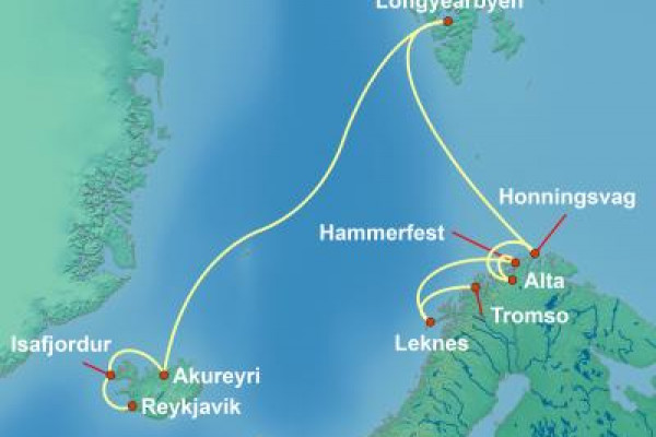 11 Night Northern Europe Cruise On Norwegian Star Departing From Tromso