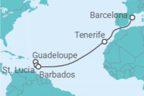 Cruises to Guadeloupe: departures & deals