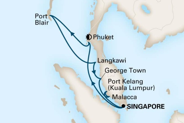 11 Night Asia Cruise On Westerdam Departing From Singapore