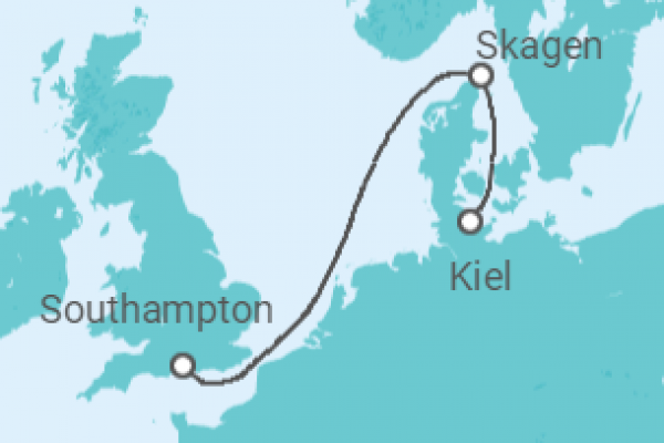 3 Night Northern Europe Cruise On Queen Anne Departing From Kiel