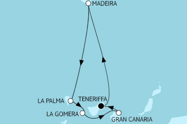 7 Night Canary Islands Cruise On Mein Schiff Herz Departing From Santa Cruz (Tenerife)