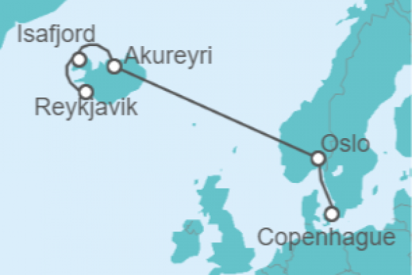 7 Night Iceland Cruise On Nieuw Statendam Departing From Copenhagen