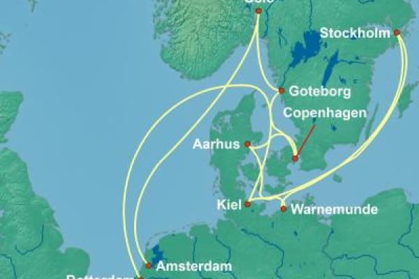13 Night Baltic Sea Cruise On Rotterdam Departing From Amsterdam