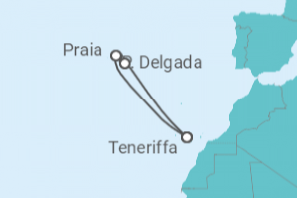 7 Night Azores Cruise On Mein Schiff Herz Departing From Santa Cruz (Tenerife)