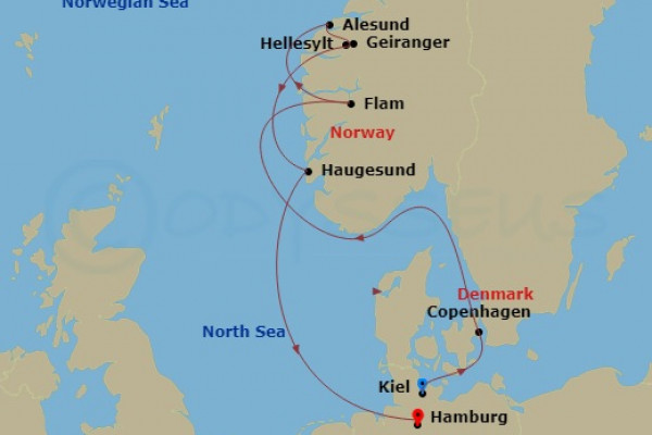 8 Night Norwegian Fjords Cruise On MSC Euribia Departing From Kiel