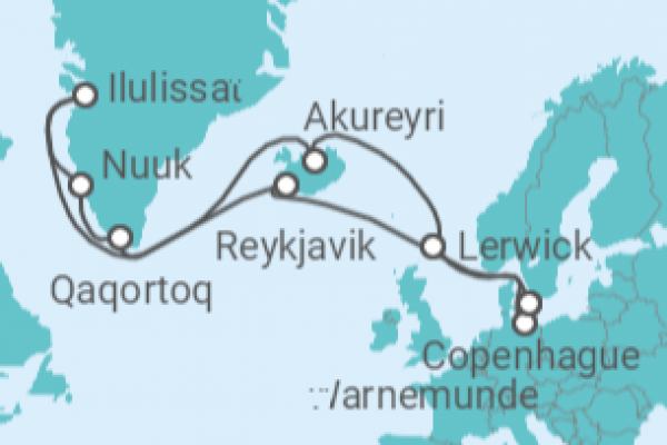 21 Night Iceland Cruise On MSC Poesia Departing From Copenhagen