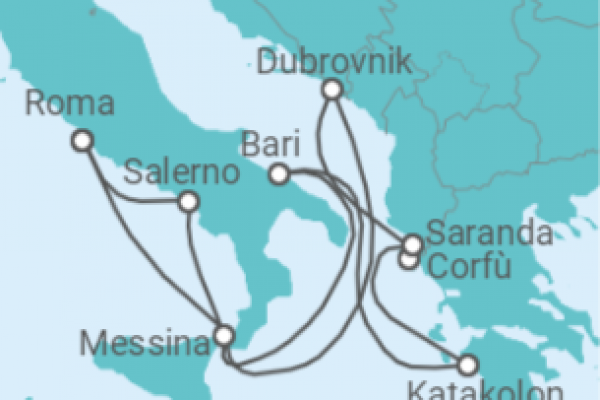11 Night Mediterranean Cruise On Nieuw Statendam Departing From Civitavecchia Rome