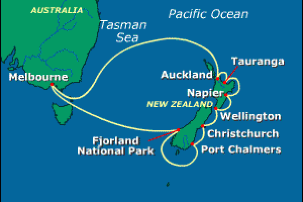 13 Night Australia and New Zealand Cruise On Grand Princess Departing From Melbourne