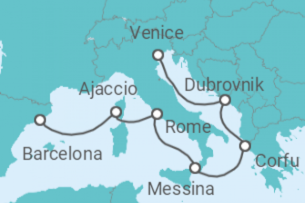6 Night Mediterranean Cruise On MSC Armonia Departing From Barcelona