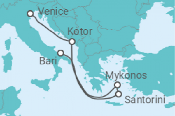 6 Night Greek Islands Cruise On MSC Sinfonia Departing From Venice