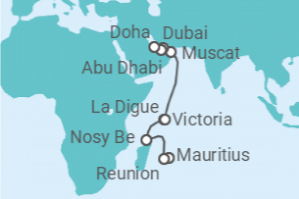 14 Night Repositioning Cruise On Norwegian Dawn Departing From Port Louis