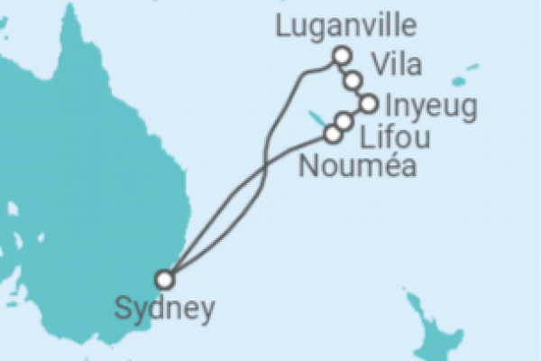 11 Night South Pacific Cruise On Crown Princess Departing From Sydney