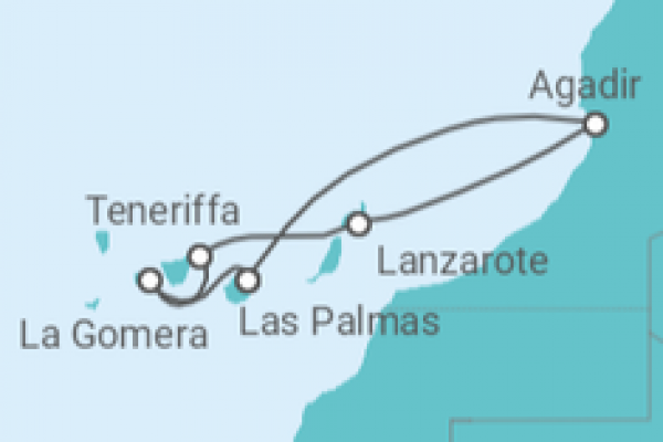 7 Night Canary Islands Cruise On Mein Schiff 4 Departing From Las Palmas Gran Canaria