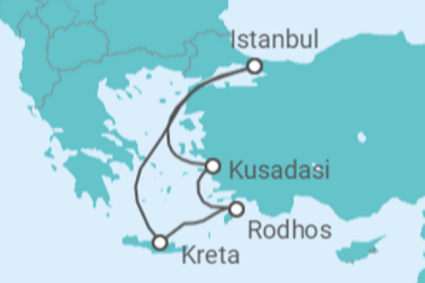 7 Night Mediterranean Cruise On Costa Venezia Departing From Istanbul