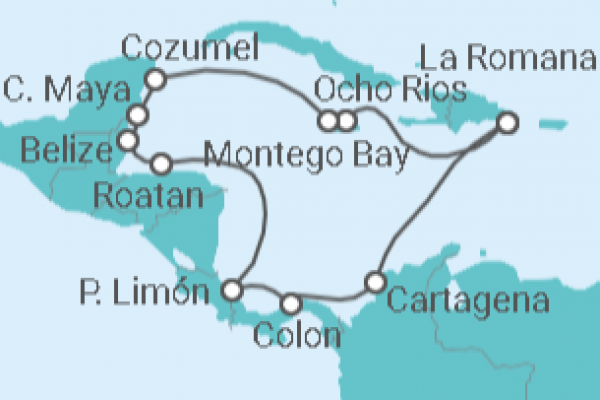 14 Night Caribbean Cruise On Mein Schiff 1 Departing From Montego Bay