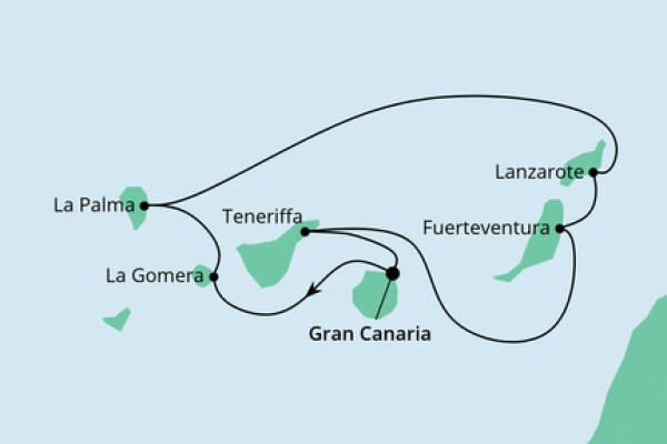 7 Night Canary Islands Cruise On AIDAsol Departing From Las Palmas Gran Canaria