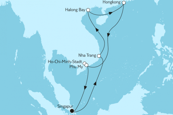 14 Night Asia Cruise On Mein Schiff 5 Departing From Singapore