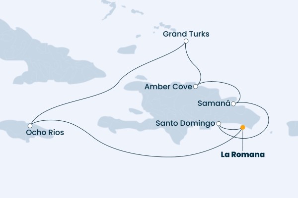 7 Night Caribbean Cruise On Costa Pacifica Departing From La Romana