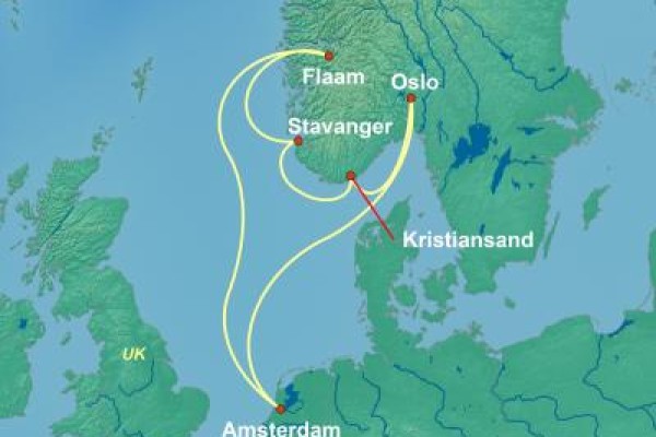 7 Night Norwegian Fjords Cruise On Rotterdam Departing From Amsterdam