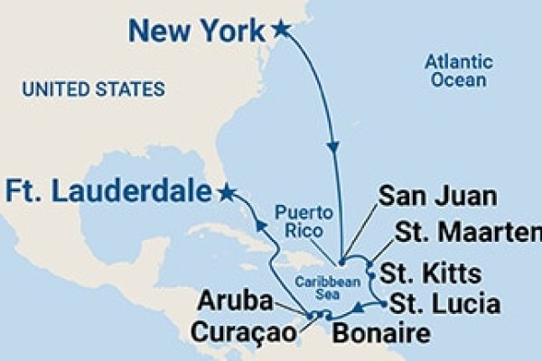 14 Night Caribbean Cruise On Enchanted Princess Departing From New York