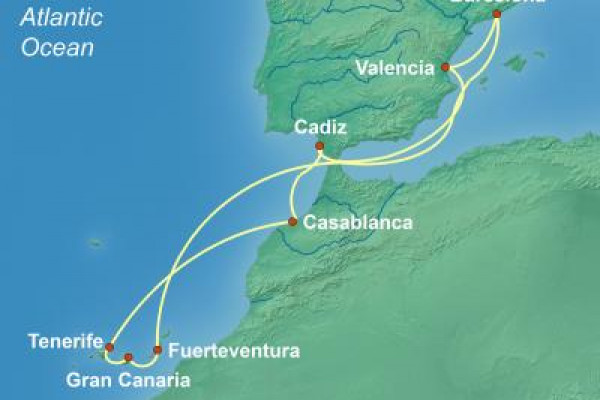 11 Night Canary Islands Cruise On Celebrity Infinity Departing From Barcelona