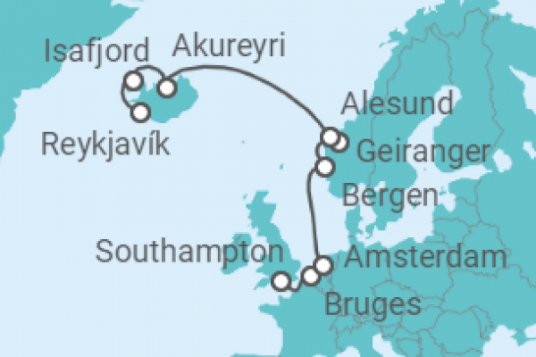 11 Night Northern Europe Cruise On Norwegian Prima Departing From Southampton