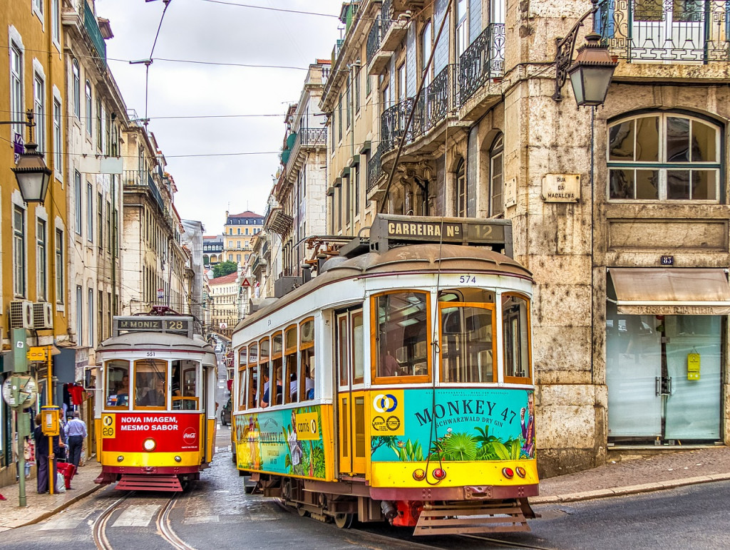 What to Visit in Lisbon Cruise Port - wooden trams