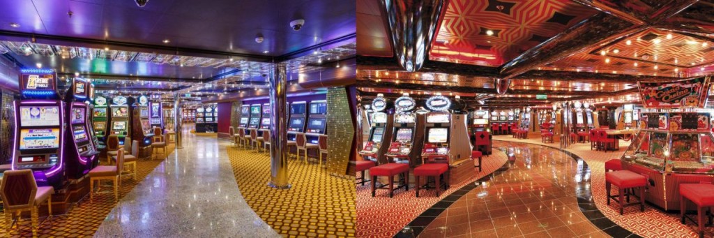 Casino at Costa Diadema and Costa Deliziosa cruise ships